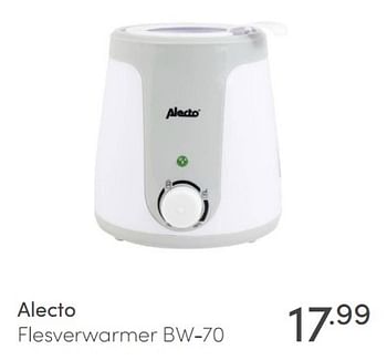 Aanbiedingen Alecto flesverwarmer bw-70 - Alecto - Geldig van 25/04/2021 tot 01/05/2021 bij Baby & Tiener Megastore