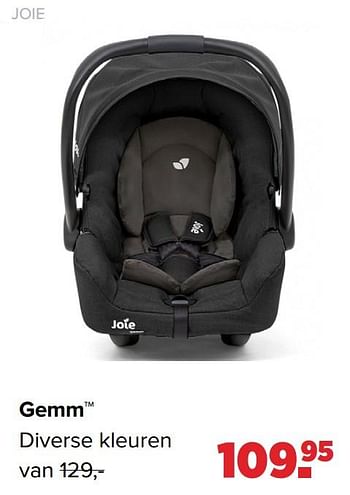 Aanbiedingen Gemm diverse kleuren - Joie - Geldig van 19/04/2021 tot 15/05/2021 bij Baby-Dump