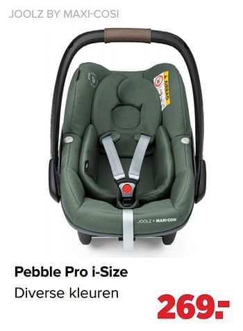 Aanbiedingen Pebble pro i-size - Joolz - Geldig van 19/04/2021 tot 15/05/2021 bij Baby-Dump