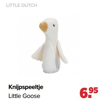 Aanbiedingen Knijpspeeltje little goose - Little Dutch - Geldig van 19/04/2021 tot 15/05/2021 bij Baby-Dump