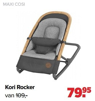 Aanbiedingen Kori rocker - Maxi-cosi - Geldig van 19/04/2021 tot 15/05/2021 bij Baby-Dump