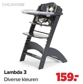 Aanbiedingen Lambda 3 - Childhome - Geldig van 19/04/2021 tot 15/05/2021 bij Baby-Dump