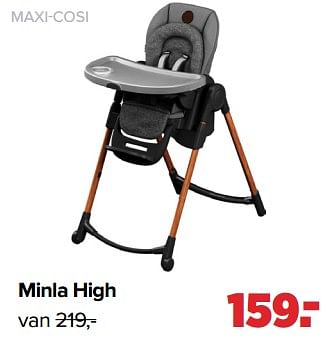 Aanbiedingen Minla high - Maxi-cosi - Geldig van 19/04/2021 tot 15/05/2021 bij Baby-Dump