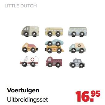 Aanbiedingen Voertuigen uitbreidingsset - Little Dutch - Geldig van 19/04/2021 tot 15/05/2021 bij Baby-Dump