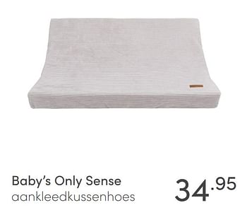 Aanbiedingen Baby`s only sense aankleedkussenhoes - Baby's Only - Geldig van 02/05/2021 tot 08/05/2021 bij Baby & Tiener Megastore