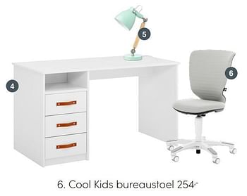 Aanbiedingen Cool kids bureaustoel - Cool Kids - Geldig van 02/05/2021 tot 08/05/2021 bij Baby & Tiener Megastore