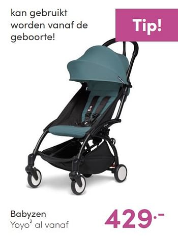 Aanbiedingen Babyzen yoyo² - Babyzen - Geldig van 09/05/2021 tot 15/05/2021 bij Baby & Tiener Megastore