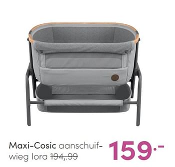 Aanbiedingen Maxi-cosic aanschuifwieg iora - Maxi-cosi - Geldig van 09/05/2021 tot 15/05/2021 bij Baby & Tiener Megastore