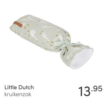 Aanbiedingen Little dutch kruikenzak - Little Dutch - Geldig van 09/05/2021 tot 15/05/2021 bij Baby & Tiener Megastore