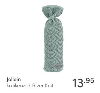 Aanbiedingen Jollein kruikenzak river knit - Jollein - Geldig van 09/05/2021 tot 15/05/2021 bij Baby & Tiener Megastore