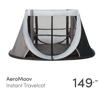 Aanbiedingen Aeromoov instant travelcot - Aeromoov - Geldig van 09/05/2021 tot 15/05/2021 bij Baby & Tiener Megastore