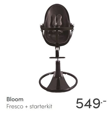 Aanbiedingen Bloom fresco + starterkit - Bloom - Geldig van 09/05/2021 tot 15/05/2021 bij Baby & Tiener Megastore