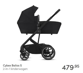 Aanbiedingen Cybex balios s 2-in-1 kinderwagen - Cybex - Geldig van 09/05/2021 tot 15/05/2021 bij Baby & Tiener Megastore