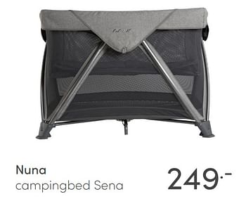 Aanbiedingen Nuna campingbed sena - Nuna - Geldig van 09/05/2021 tot 15/05/2021 bij Baby & Tiener Megastore