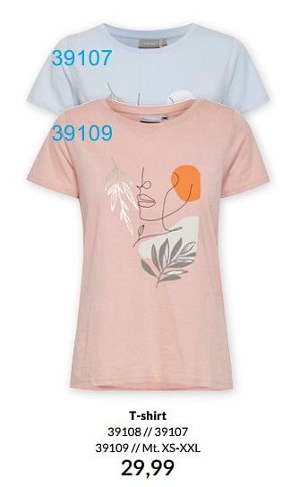 Aanbiedingen T-shirt - Fransa - Geldig van 29/04/2021 tot 30/06/2021 bij Bonaparte