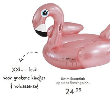 Aanbiedingen Swim essentials opblaas flamingo xxl - Swim Essentials - Geldig van 16/05/2021 tot 22/05/2021 bij Baby & Tiener Megastore
