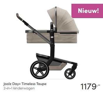 Aanbiedingen Joolz day+ timeless taupe 2-in-1 kinderwagen - Joolz - Geldig van 16/05/2021 tot 22/05/2021 bij Baby & Tiener Megastore
