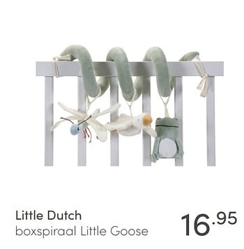 Aanbiedingen Little dutch boxspiraal little goose - Little Dutch - Geldig van 16/05/2021 tot 22/05/2021 bij Baby & Tiener Megastore