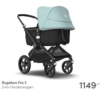 Aanbiedingen Bugaboo fox 2 2-in-1 kinderwagen - Bugaboo - Geldig van 16/05/2021 tot 22/05/2021 bij Baby & Tiener Megastore