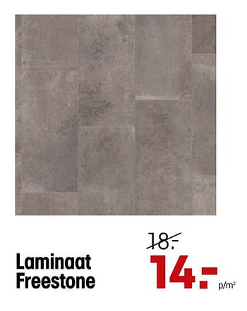 Aanbiedingen Laminaat freestone - Huismerk - Kwantum - Geldig van 10/05/2021 tot 23/05/2021 bij Kwantum