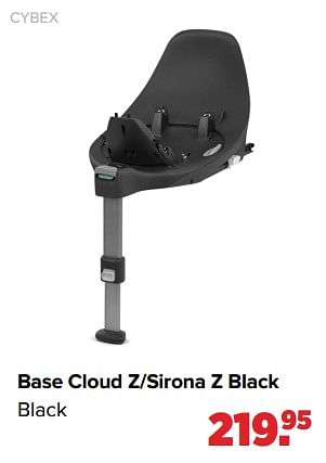 Aanbiedingen Base cloud z-sirona z black - Cybex - Geldig van 17/05/2021 tot 05/06/2021 bij Baby-Dump