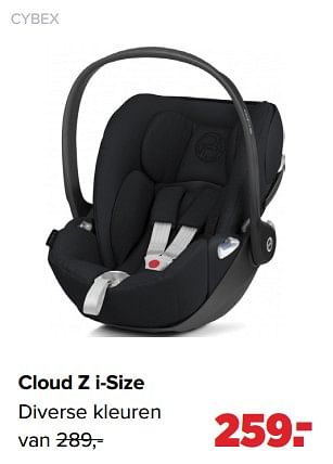 Aanbiedingen Cloud z i-size - Cybex - Geldig van 17/05/2021 tot 05/06/2021 bij Baby-Dump