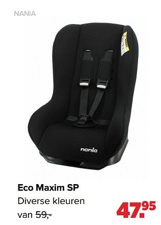 Aanbiedingen Eco maxim sp - Nania - Geldig van 17/05/2021 tot 05/06/2021 bij Baby-Dump