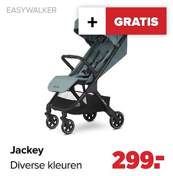 Aanbiedingen Jackey diverse kleuren - Easywalker - Geldig van 17/05/2021 tot 05/06/2021 bij Baby-Dump