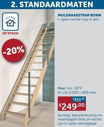 Aanbiedingen Molenaarstrap bonn maxi - Geldig van 25/05/2021 tot 21/06/2021 bij Zelfbouwmarkt