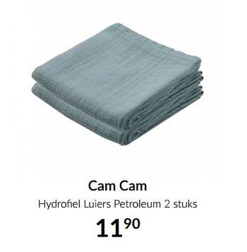 Aanbiedingen Cam cam hydrofiel luiers petroleum - Cam Cam  - Geldig van 18/05/2021 tot 14/06/2021 bij Babypark