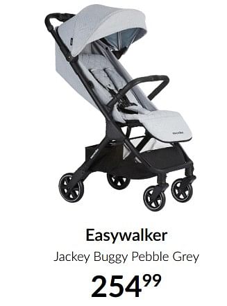 Aanbiedingen Easywalker jackey buggy pebble grey - Easywalker - Geldig van 18/05/2021 tot 14/06/2021 bij Babypark