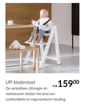 Aanbiedingen Up! kinderstoel - Kidsmill - Geldig van 18/05/2021 tot 14/06/2021 bij Babypark
