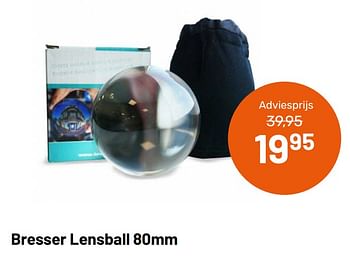 Aanbiedingen Bresser lensball 80mm - Bresser - Geldig van 12/05/2021 tot 08/06/2021 bij Kamera Express