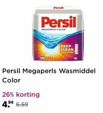 Aanbiedingen Persil megaperls wasmiddel color - Persil - Geldig van 16/05/2021 tot 24/05/2021 bij Plein