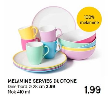 Aanbiedingen Melamine servies duotone mok - Huismerk - Xenos - Geldig van 17/05/2021 tot 30/05/2021 bij Xenos