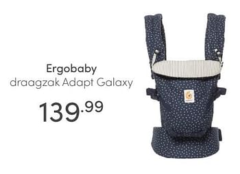 Aanbiedingen Ergobaby draagzak adapt galaxy - ERGObaby - Geldig van 23/05/2021 tot 29/05/2021 bij Baby & Tiener Megastore