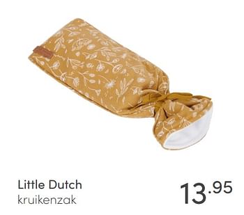 Aanbiedingen Little dutch kruikenzak - Little Dutch - Geldig van 23/05/2021 tot 29/05/2021 bij Baby & Tiener Megastore