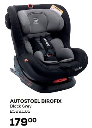 Aanbiedingen Autostoel birofix black grey - Quax - Geldig van 25/05/2021 tot 22/06/2021 bij Supra Bazar