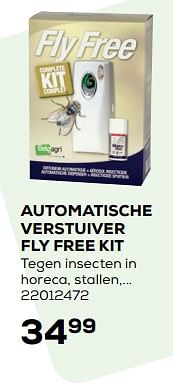 Aanbiedingen Automatische verstuiver fly free kit - Belgagri - Geldig van 25/05/2021 tot 22/06/2021 bij Supra Bazar