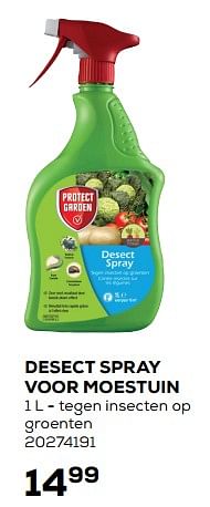 Aanbiedingen Desect spray voor moestuin - Protect Garden - Geldig van 25/05/2021 tot 22/06/2021 bij Supra Bazar