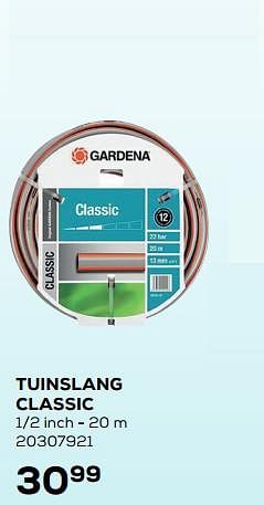 Aanbiedingen Tuinslang classic - Gardena - Geldig van 25/05/2021 tot 22/06/2021 bij Supra Bazar