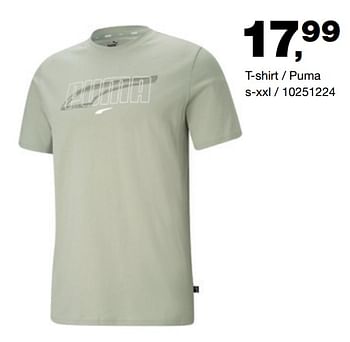 Aanbiedingen T-shirt - puma - Puma - Geldig van 28/05/2021 tot 31/07/2021 bij Bristol