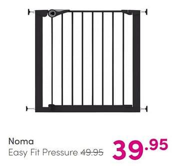 Aanbiedingen Noma easy fit pressure - Noma  - Geldig van 30/05/2021 tot 05/06/2021 bij Baby & Tiener Megastore