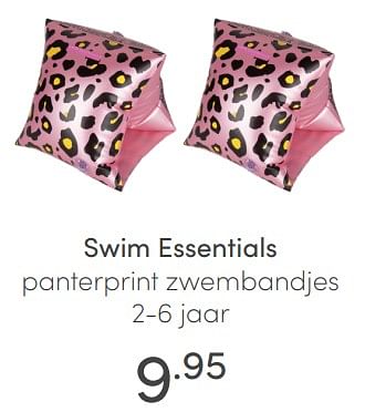 Aanbiedingen Swim essentials panterprint zwembandjes - Swim Essentials - Geldig van 30/05/2021 tot 05/06/2021 bij Baby & Tiener Megastore