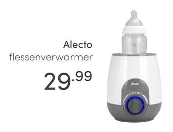 Aanbiedingen Alecto flessenverwarmer - Alecto - Geldig van 30/05/2021 tot 05/06/2021 bij Baby & Tiener Megastore