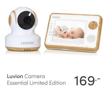 Aanbiedingen Luvion camera essential limited edition - Luvion - Geldig van 30/05/2021 tot 05/06/2021 bij Baby & Tiener Megastore
