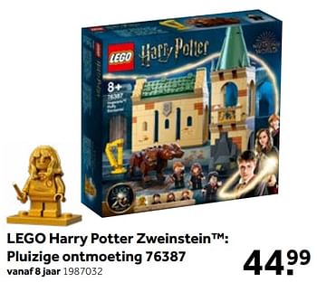 Aanbiedingen Lego harry potter zweinstein: pluizige ontmoeting 76387 - Lego - Geldig van 01/06/2021 tot 20/06/2021 bij Intertoys