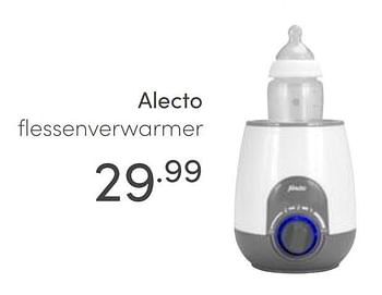 Aanbiedingen Alecto flessenverwarmer - Alecto - Geldig van 06/06/2021 tot 12/06/2021 bij Baby & Tiener Megastore