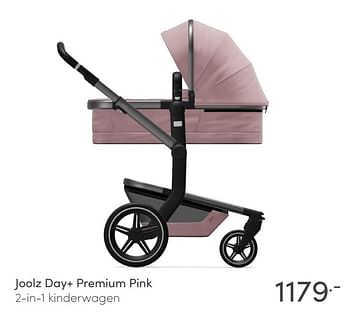 Aanbiedingen Joolz day+ premium pink 2-in-1 kinderwagen - Joolz - Geldig van 06/06/2021 tot 12/06/2021 bij Baby & Tiener Megastore