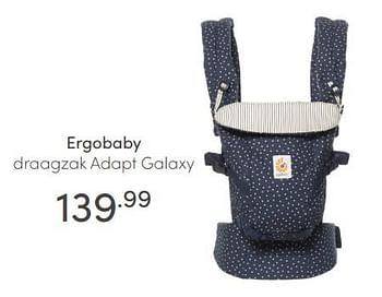 Aanbiedingen Ergobaby draagzak adapt galaxy - ERGObaby - Geldig van 06/06/2021 tot 12/06/2021 bij Baby & Tiener Megastore